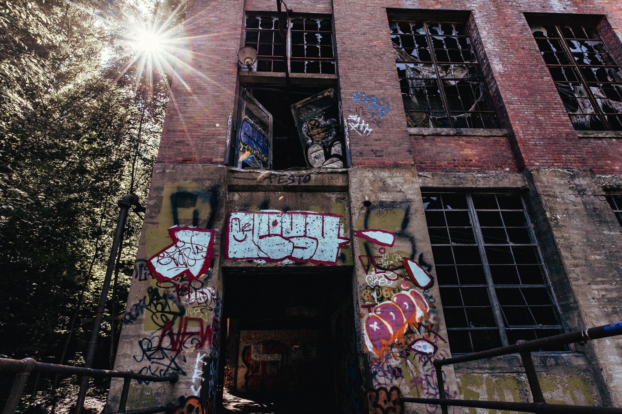 Mohasco Power House in Amsterdam (New York State), USA