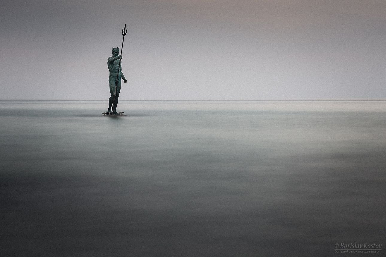 Neptune statue, Bulgaria