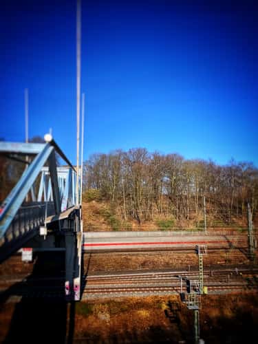 Pedestrian Bridge near Media Park