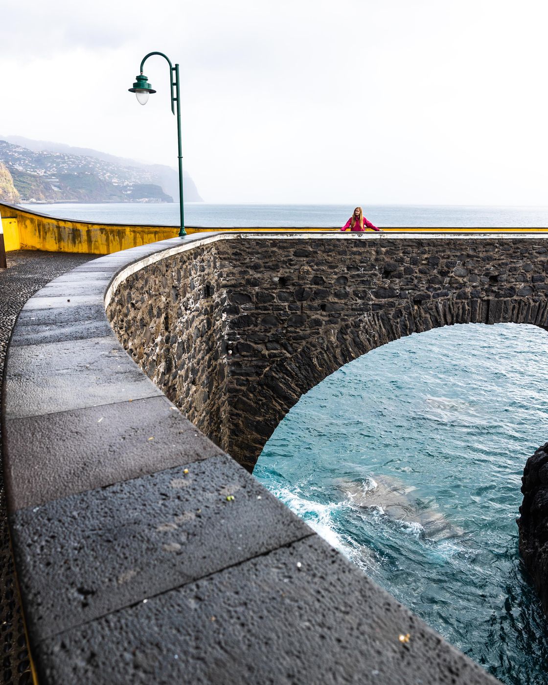 Ponta Do Sol swimming pier, Portugal