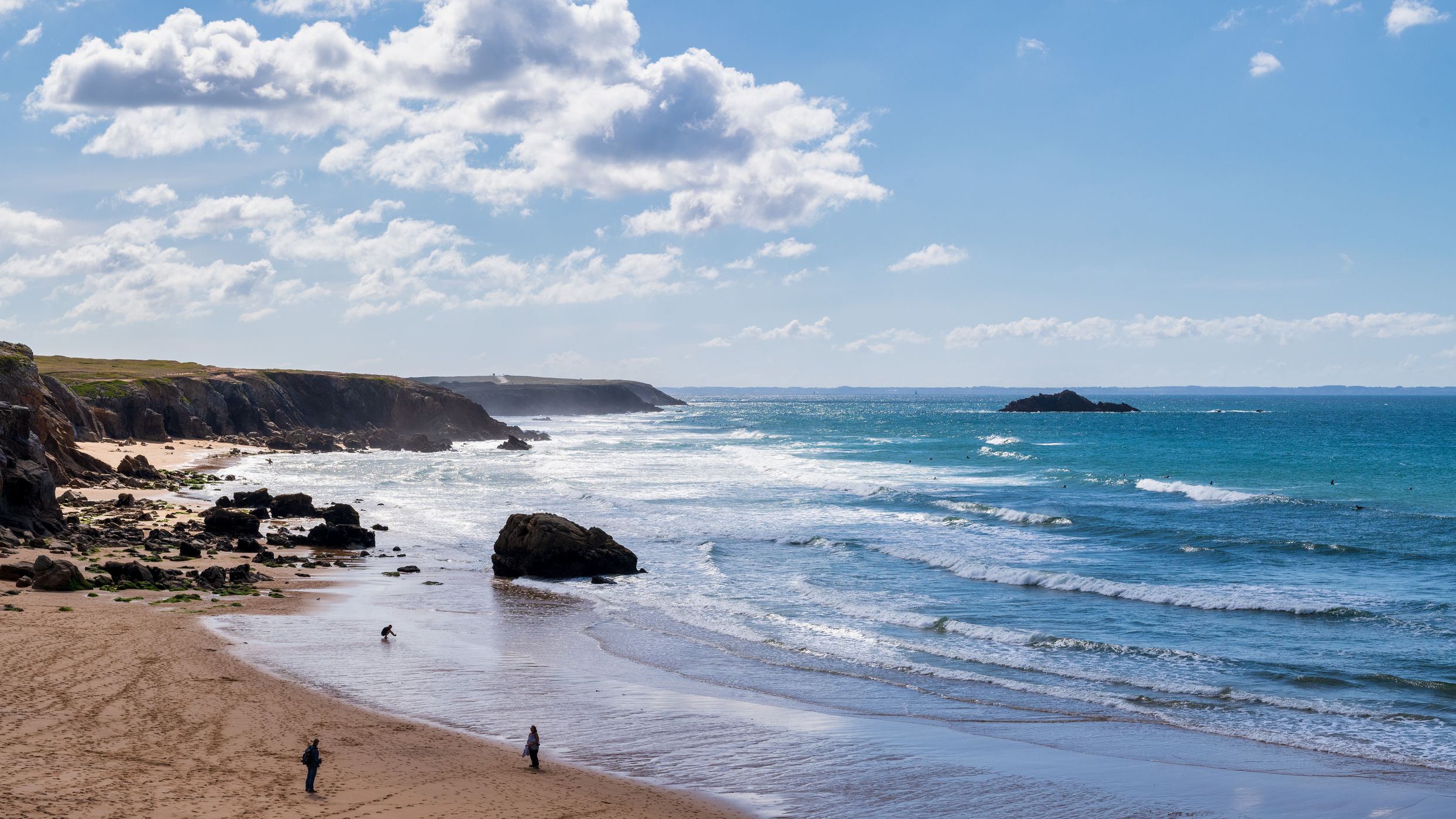 Quiberon wild coast, France