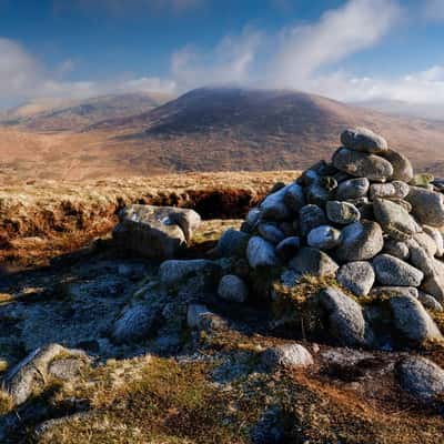 Mourne Mountains, Rocky Mountain summit, United Kingdom