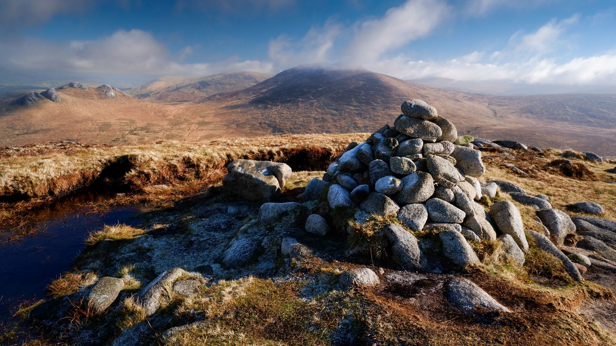 Mourne Mountains, Rocky Mountain summit, United Kingdom
