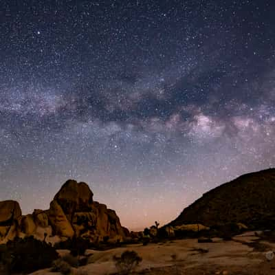 Ryan Mountain Trail Joshua Tree National Park, USA