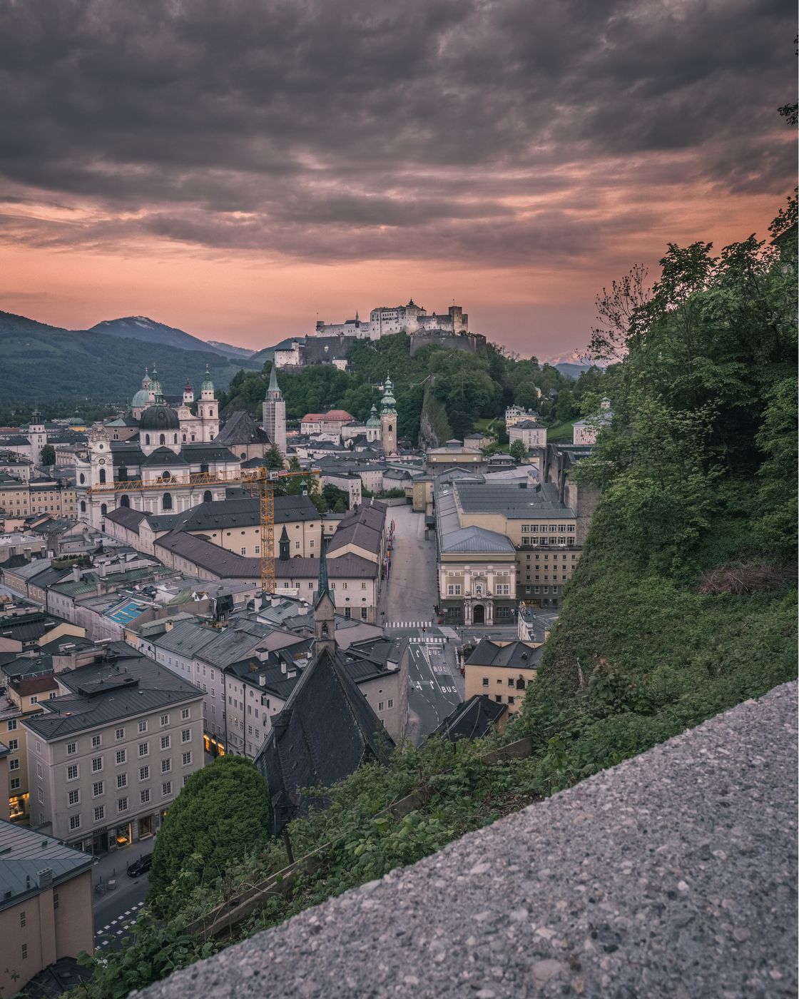 Salzburg view, Austria