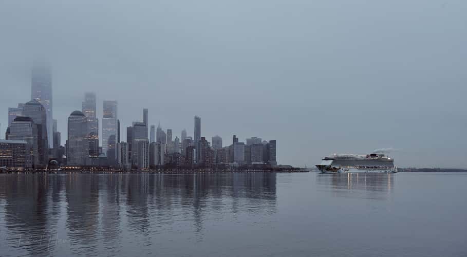 Skyline view from New Jersey
