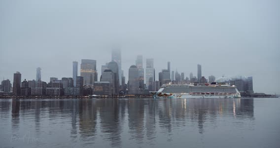 Skyline view from New Jersey
