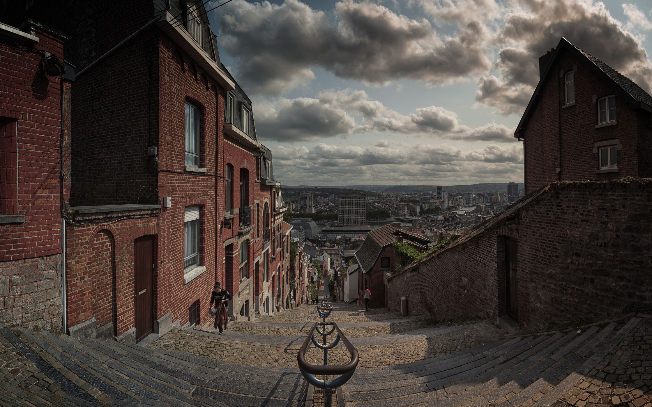 Stairway Montagne de Bueren, Belgium