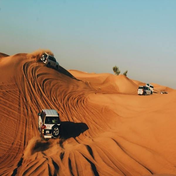 The Dubai Desert Safari, United Arab Emirates