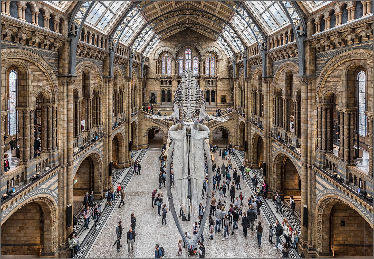 The Natural History Museum Lobby, London, United Kingdom