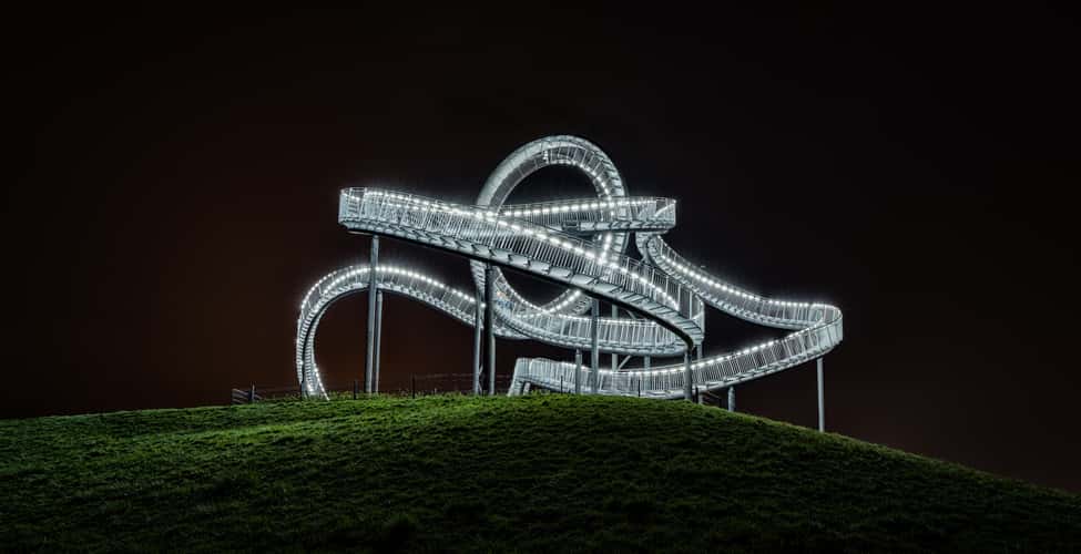 View on Tiger & Turtle, Duisburg
