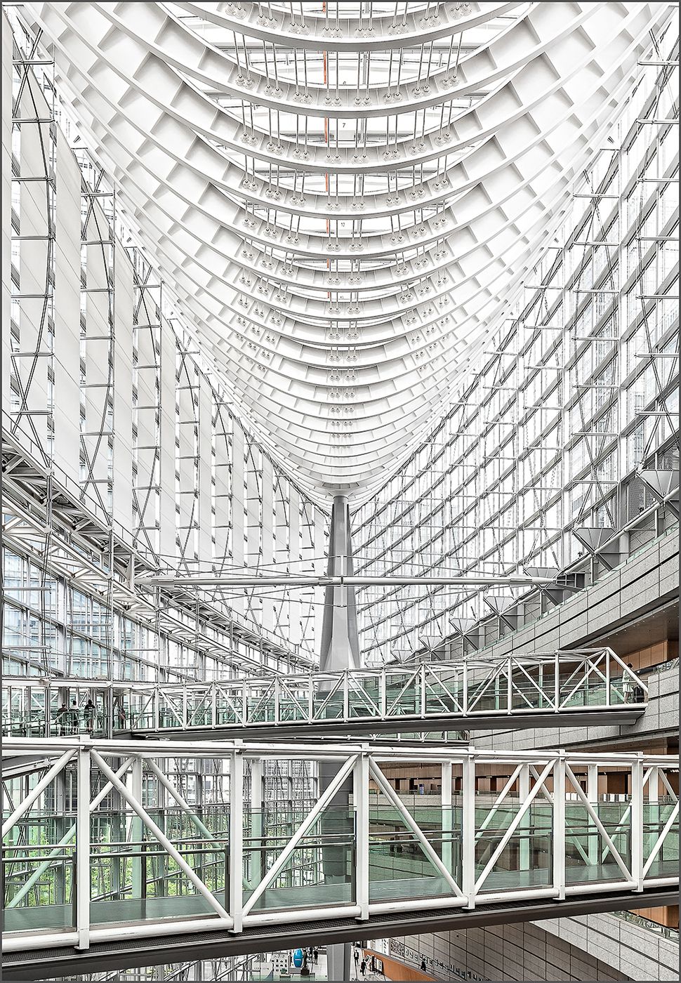 Inside Tokyo International Forum, Japan