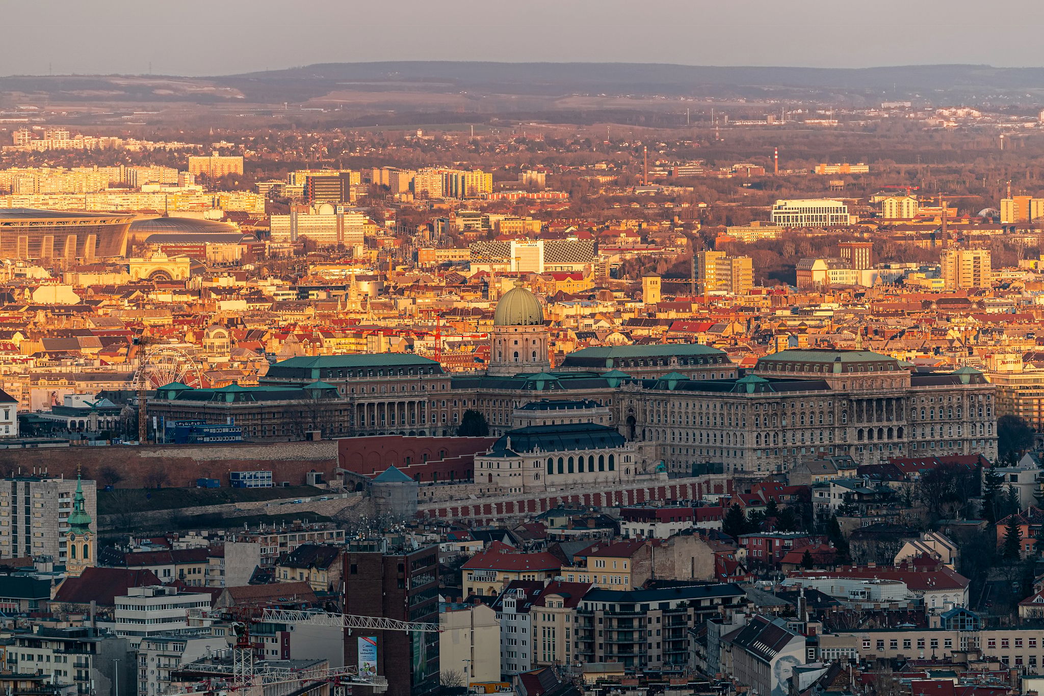 Unusual Budapest cityscape spot, Hungary