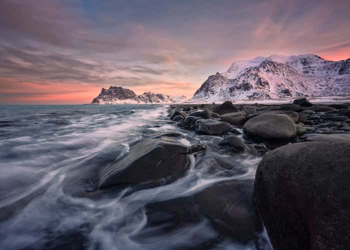 High Tide at Uttakleiv