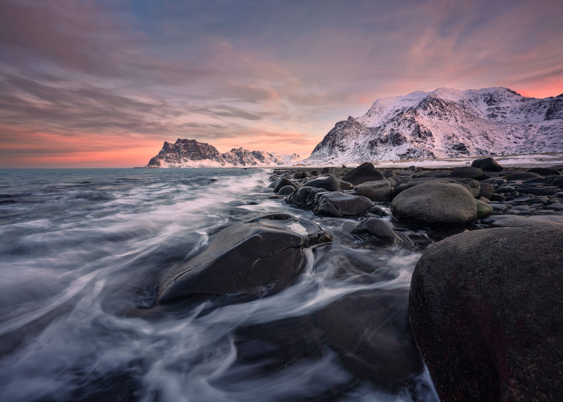 High Tide at Uttakleiv, Norway
