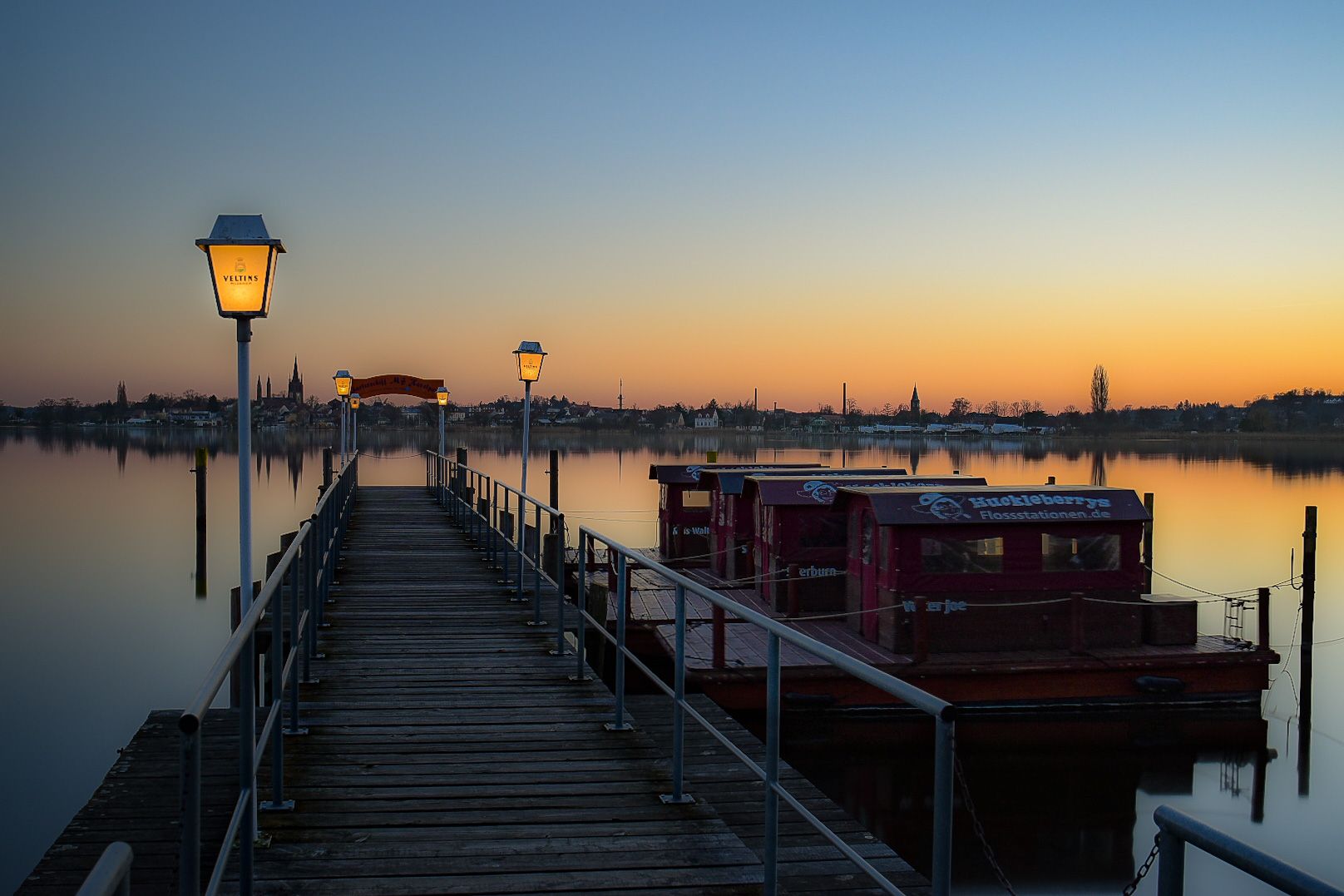View of Werder (Havel), Germany