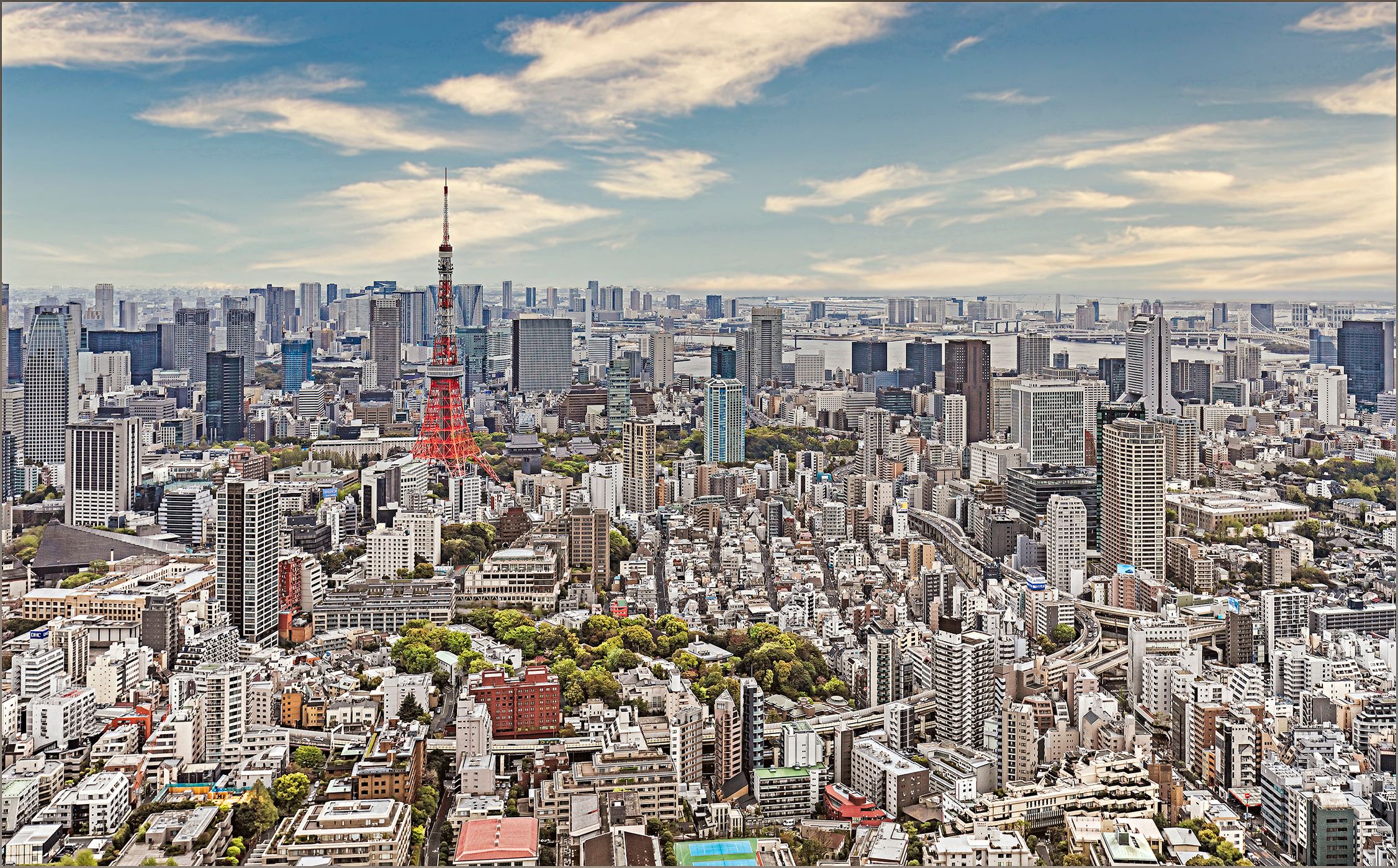 View from World Trade Center, Tokyo, Japan