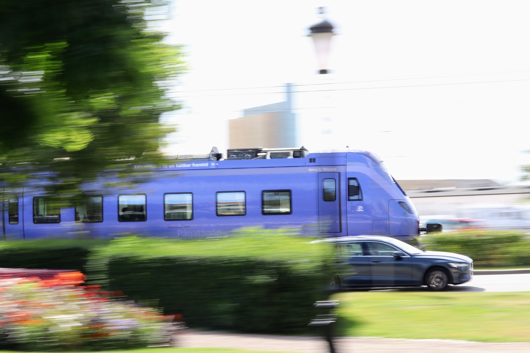 Trains at Ystads Teater, Sweden