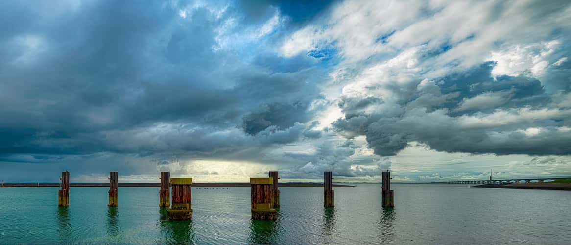 Zeeland Bridge Oosterschelde