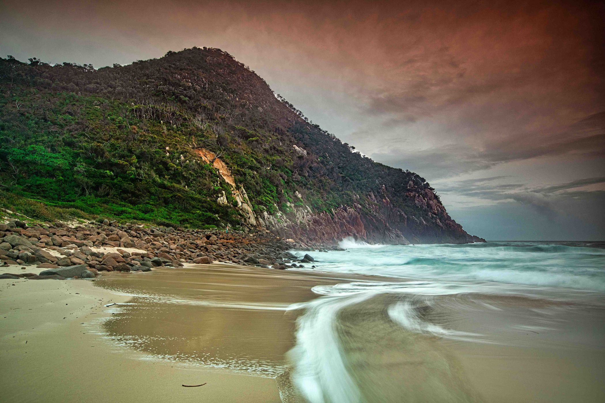 Zenith Beach, Tomaree Mountain, Shoal Bay, NSW, Australia