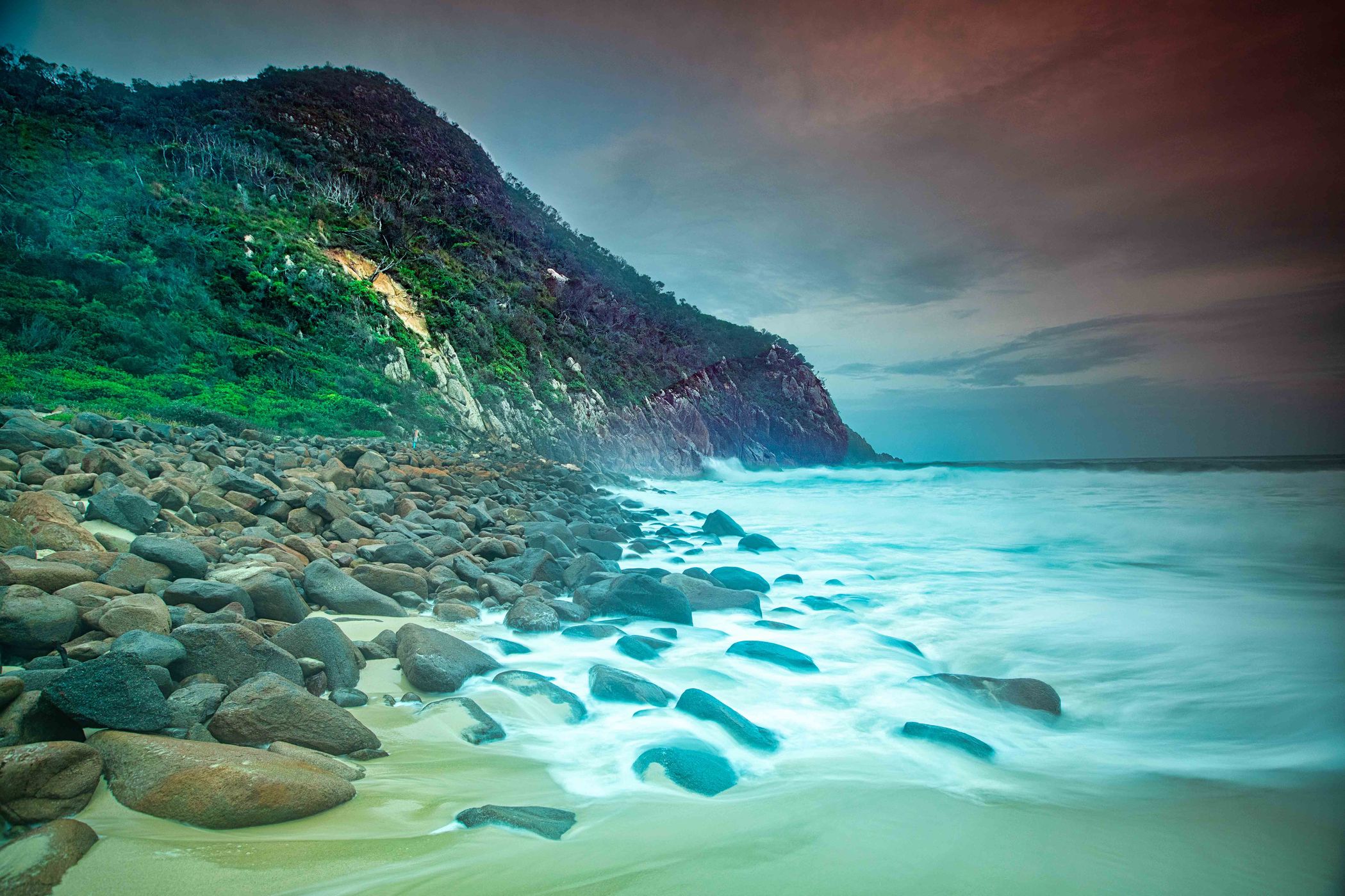 Zenith Beach, Tomaree Mountain, Shoal Bay, NSW, Australia