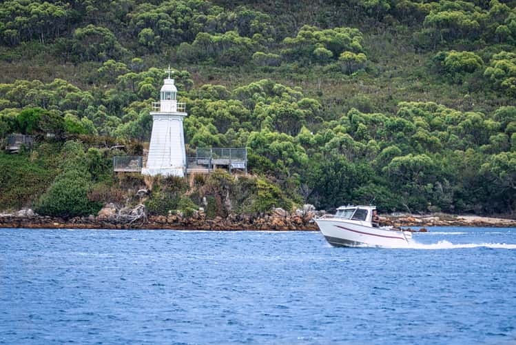 Bonnet Island Lighthouse, Macquarie Harbour, Tasmania