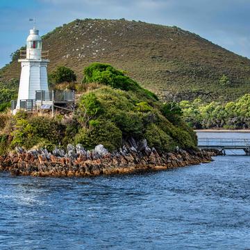 Bonnet Island Lighthouse, Strahan, Tasmania, Australia
