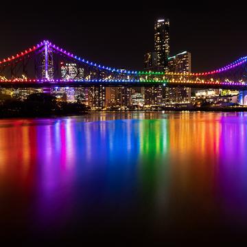 Brisbane Skyline, Story Bridge, Australia