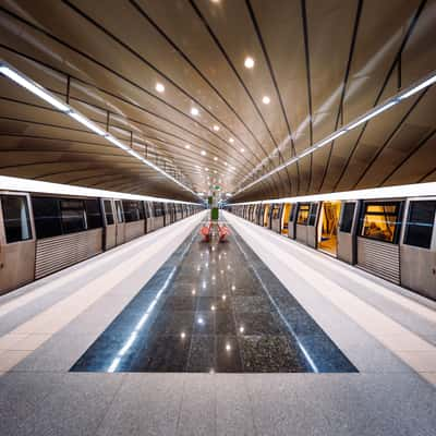 Bucharest Metro Station, Romania