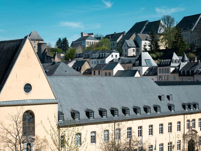 Saint-Jean-du-Grund view, Luxembourg city