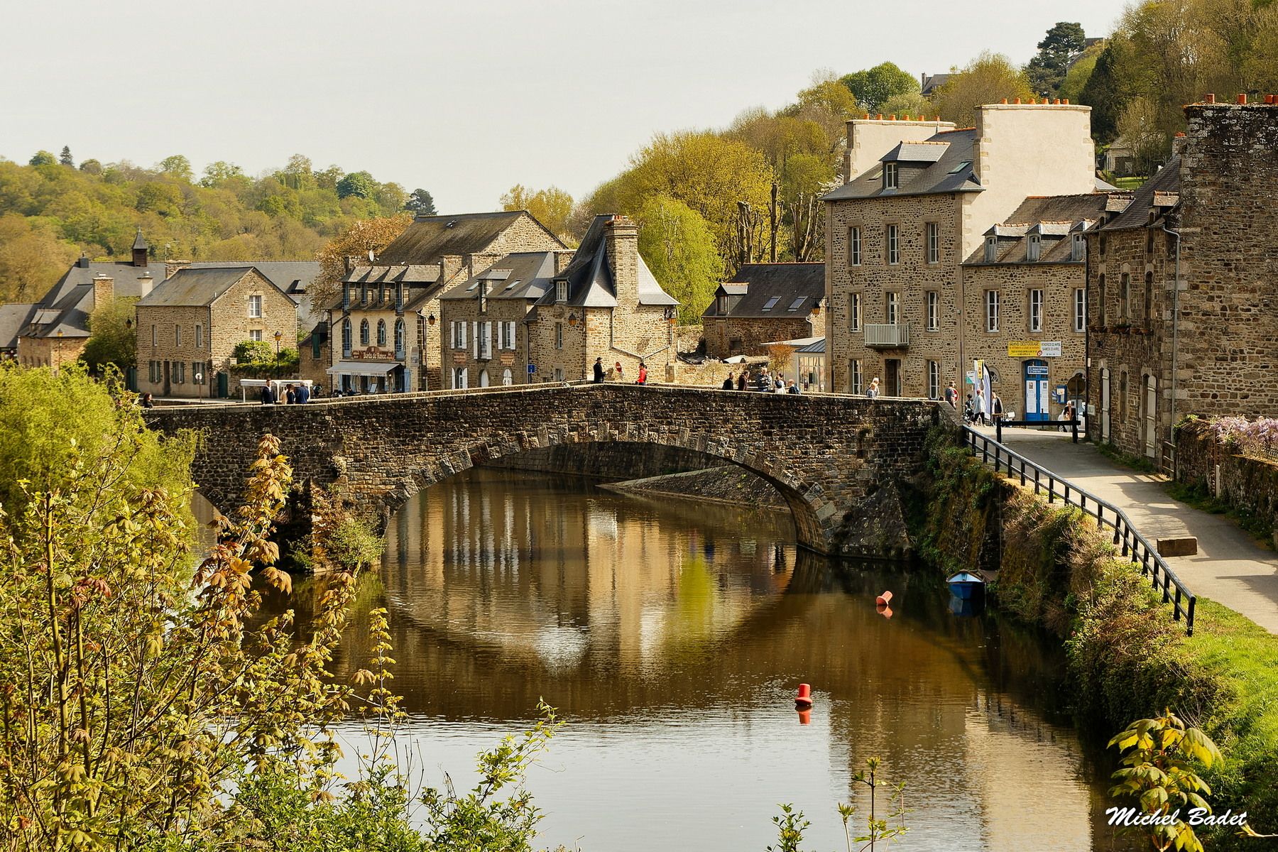 Dinan old bridge, France