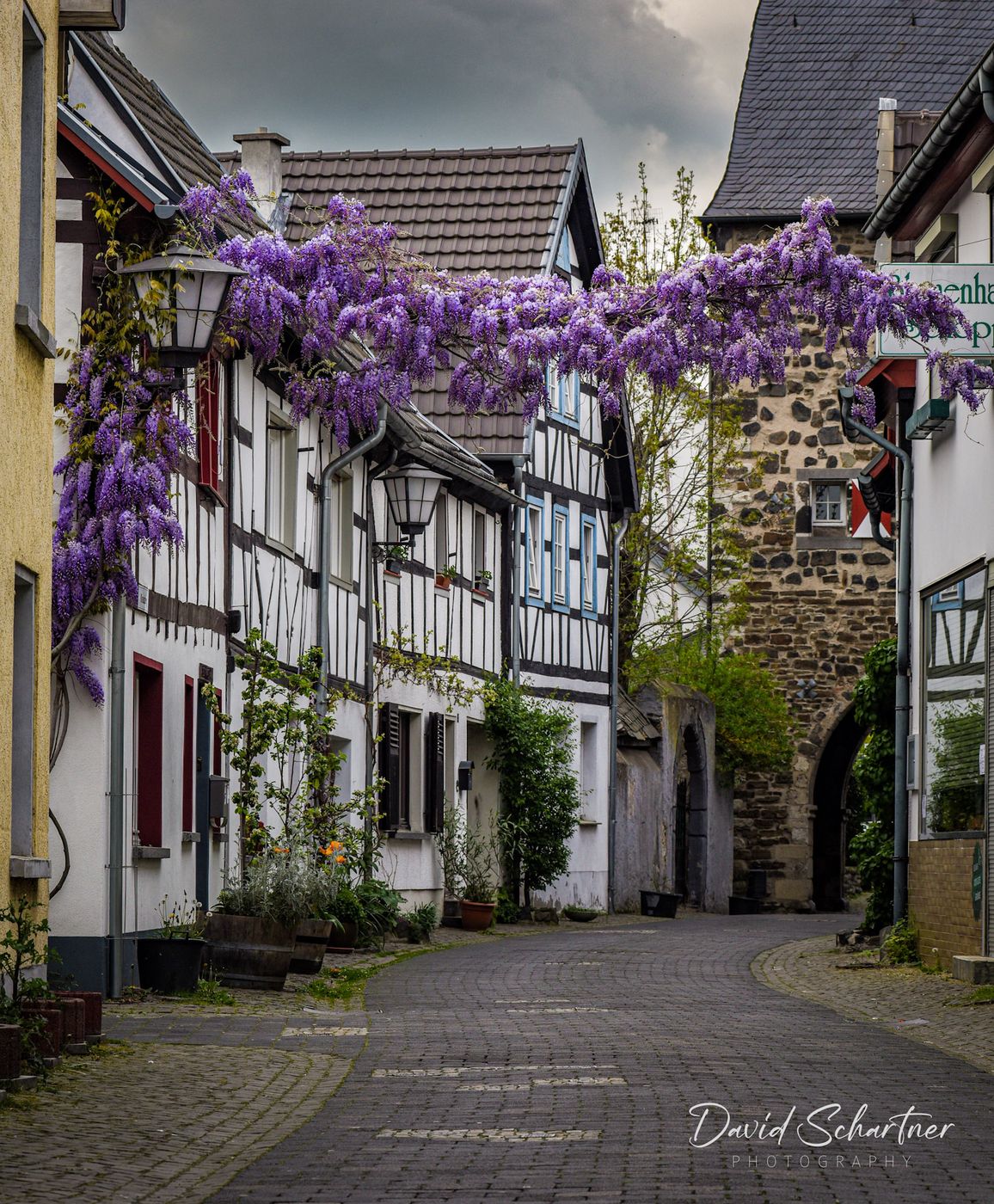 Erpel old village, Germany