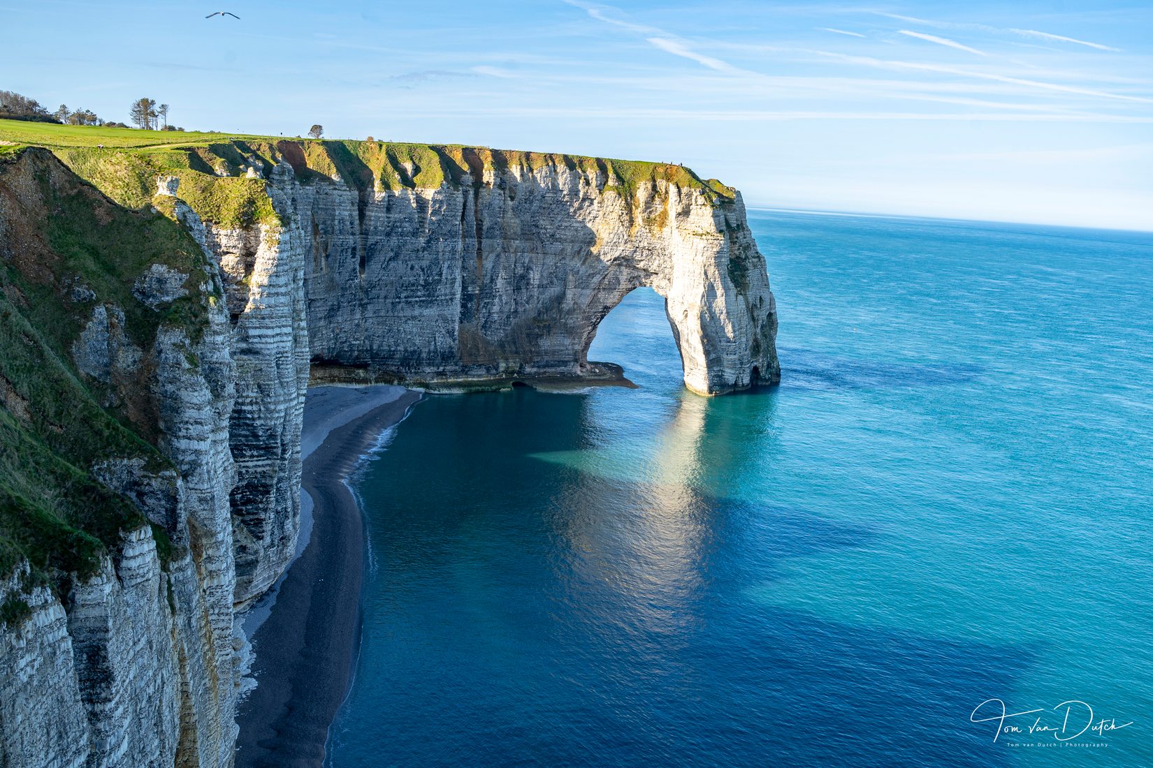 Falaise d‘Aval, France