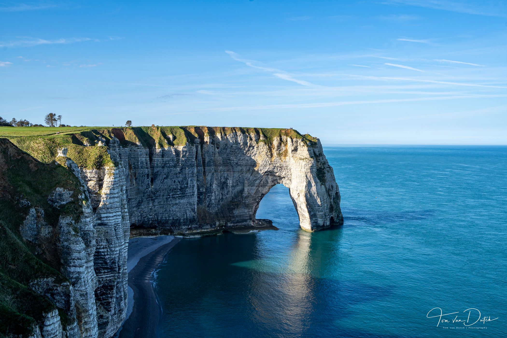 Falaise d‘Aval, France