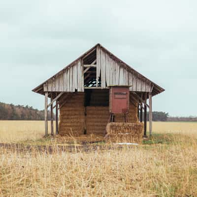 Field barn near Lohne, Germany