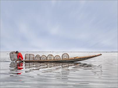 Fisherman on the Inle lake