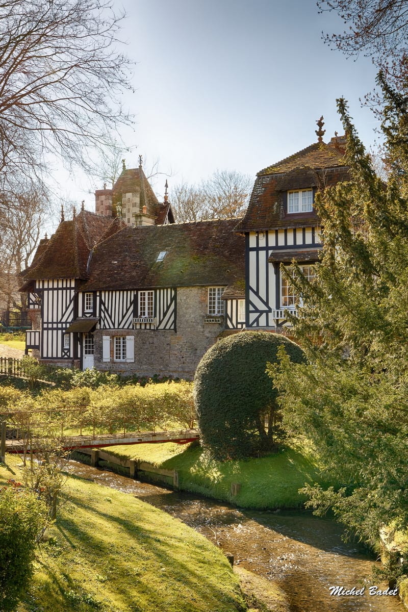 Houlgate - The Landry mill, France