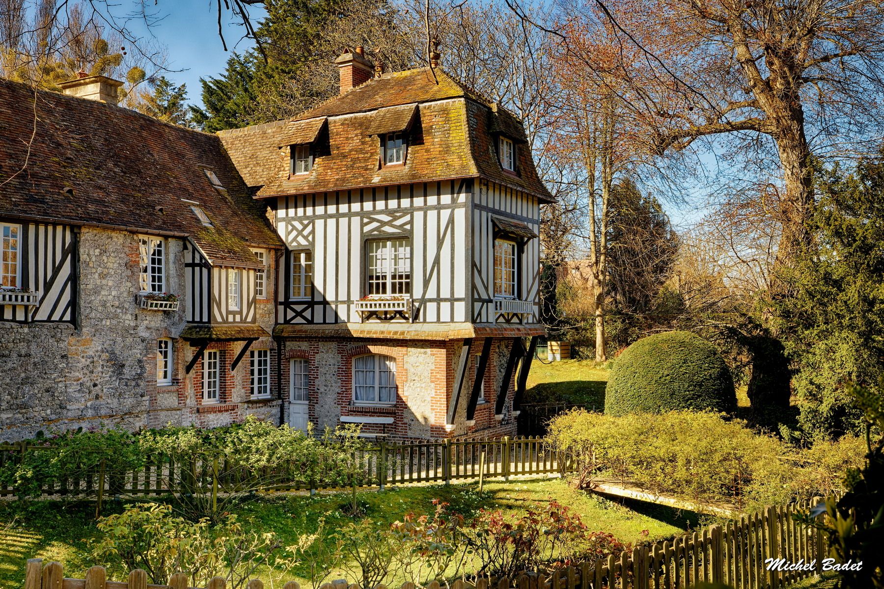 Houlgate - The Landry mill, France