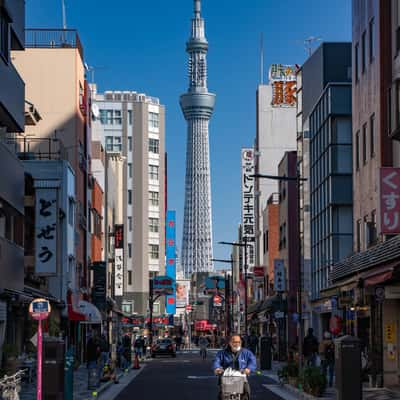 Kappabashihon-Dori St, Japan