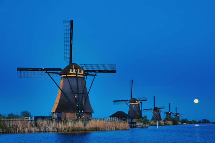 Windmills, Kinderdijk UNESCO World Heritage
