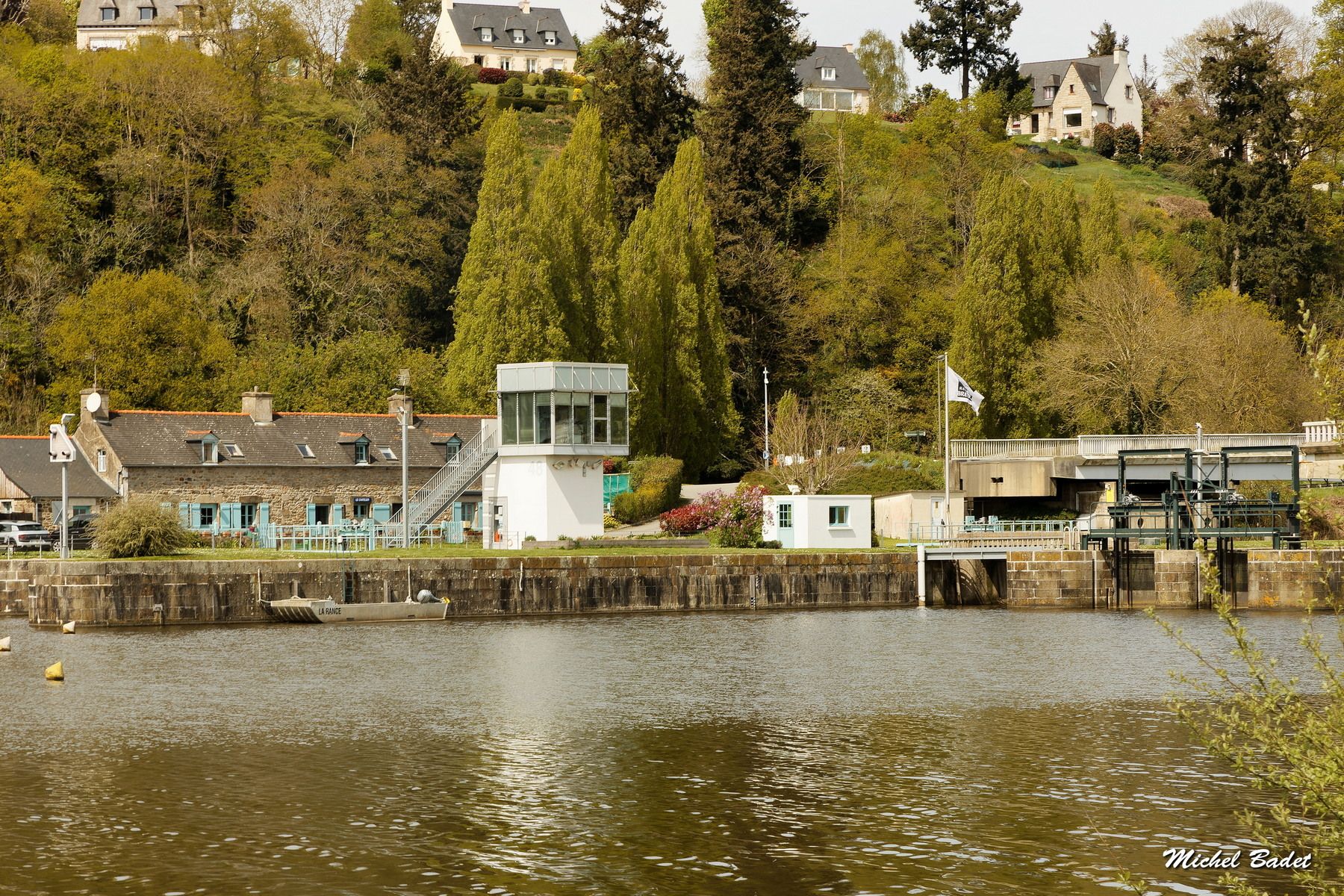 La Rance - Lock of the Châtelier, France