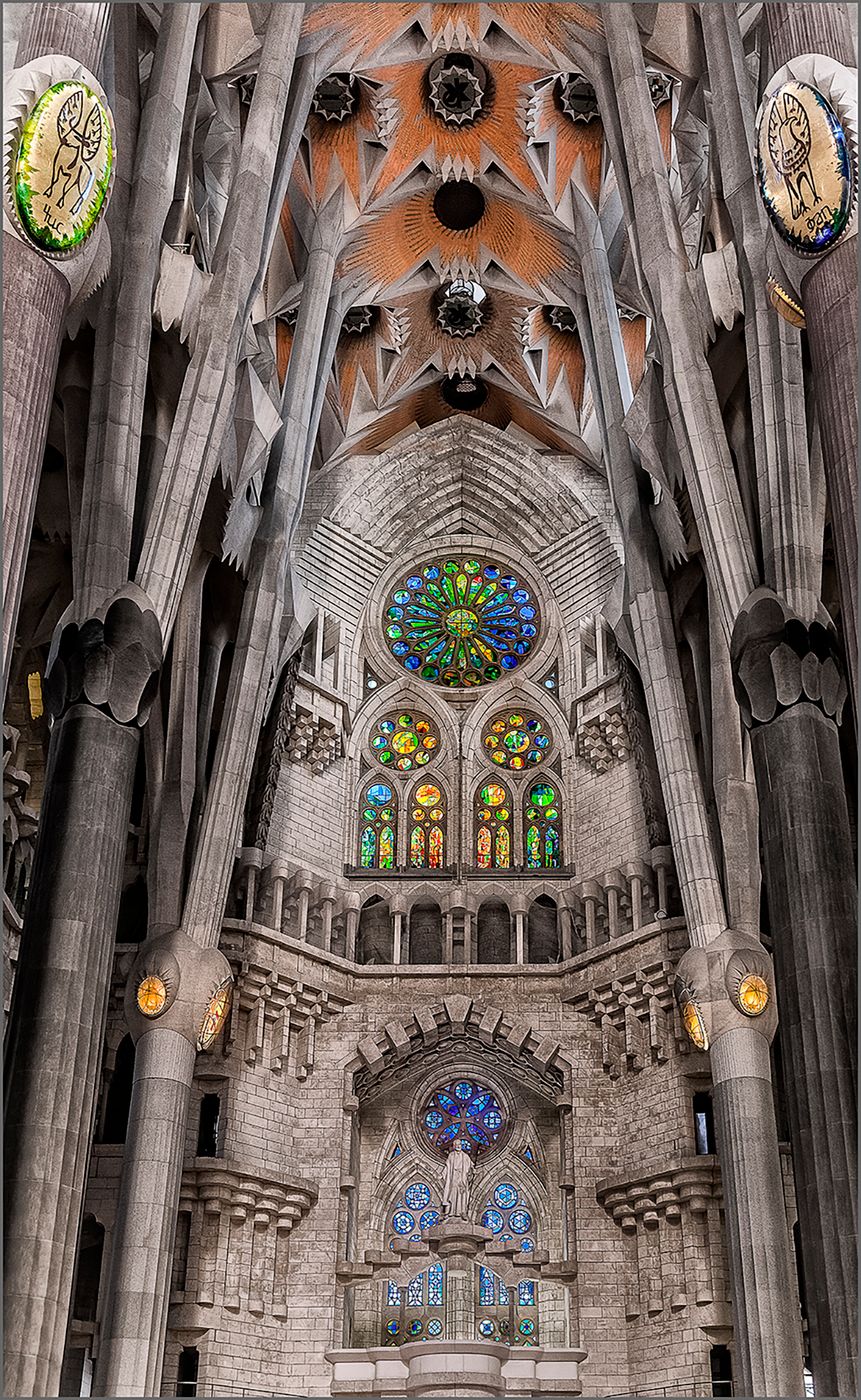 La Sagrada Familia, Barcelona, Spain
