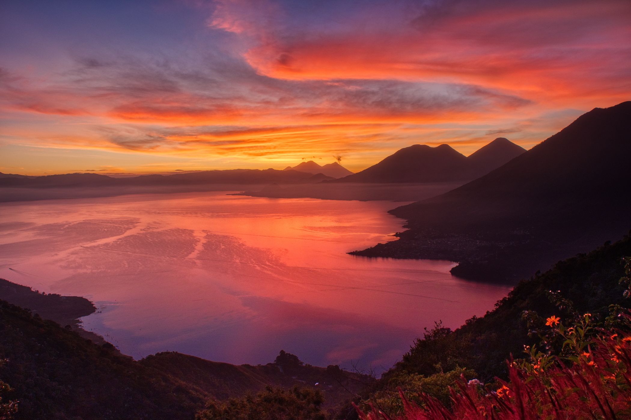Lago de Atitlán Viewpoint, Santa Clara La Laguna, Guatemala, Guatemala