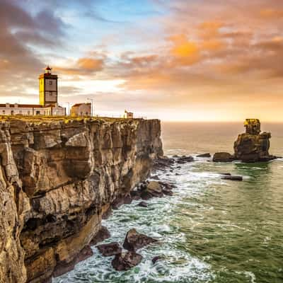 Lighthouse of Cabo Carvoeiro, Portugal