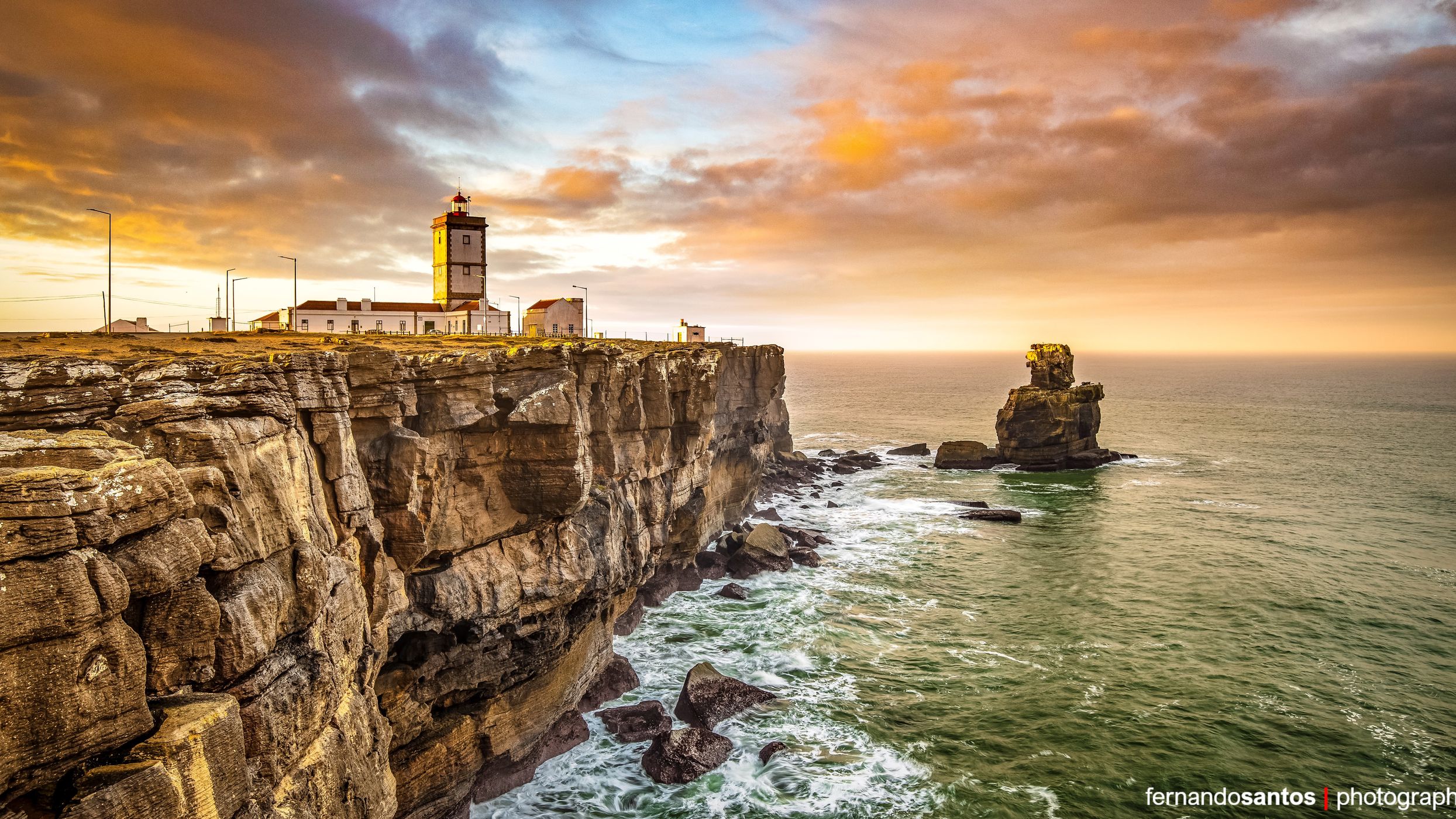 Lighthouse of Cabo Carvoeiro, Portugal