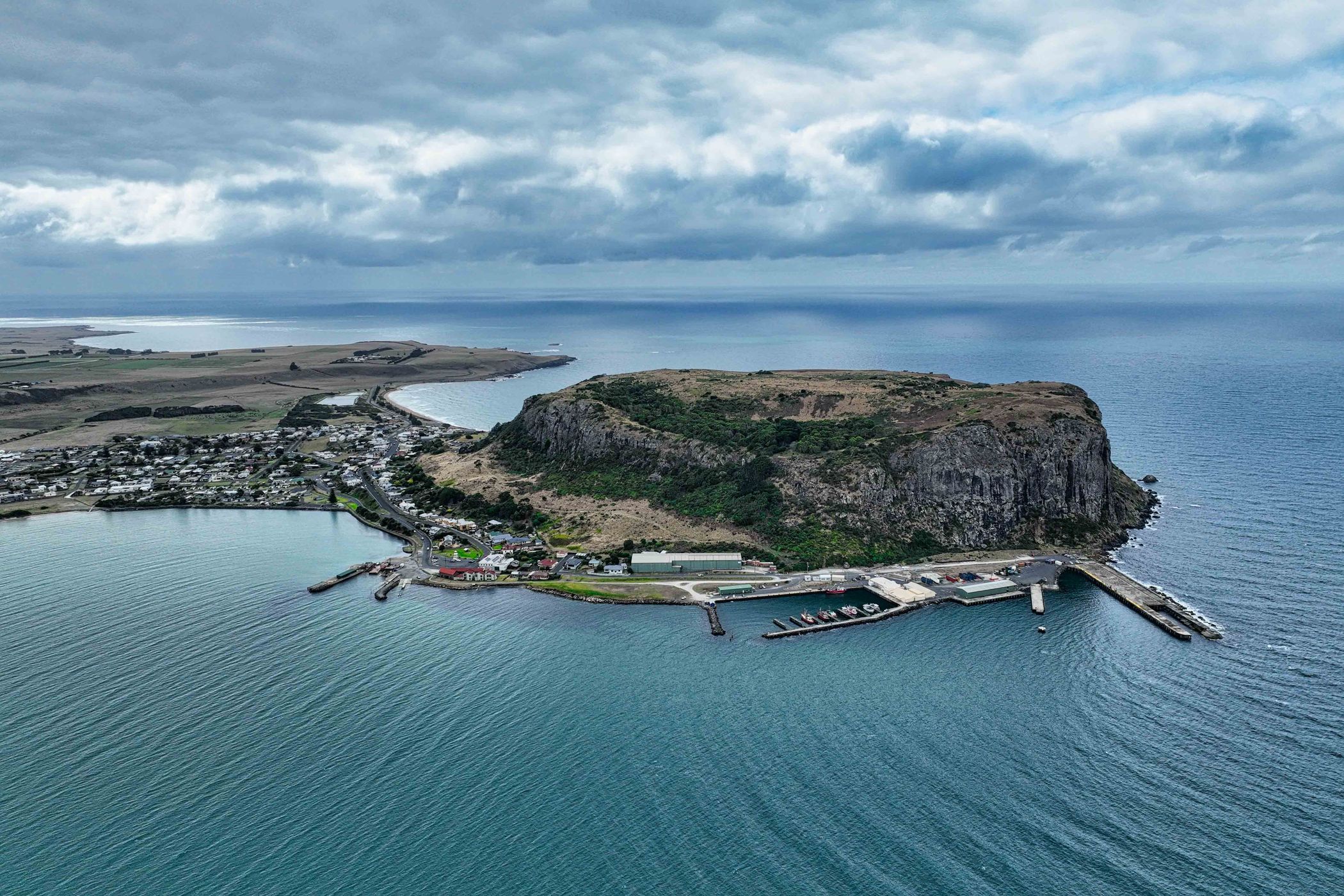 Looking West, The Nut, Stanley, Tasmania, Australia