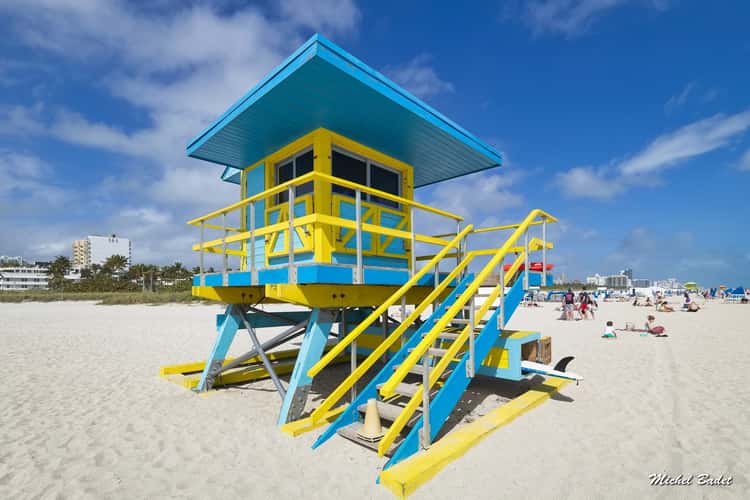 Miami Beach - South Beach - Lifeguard posts