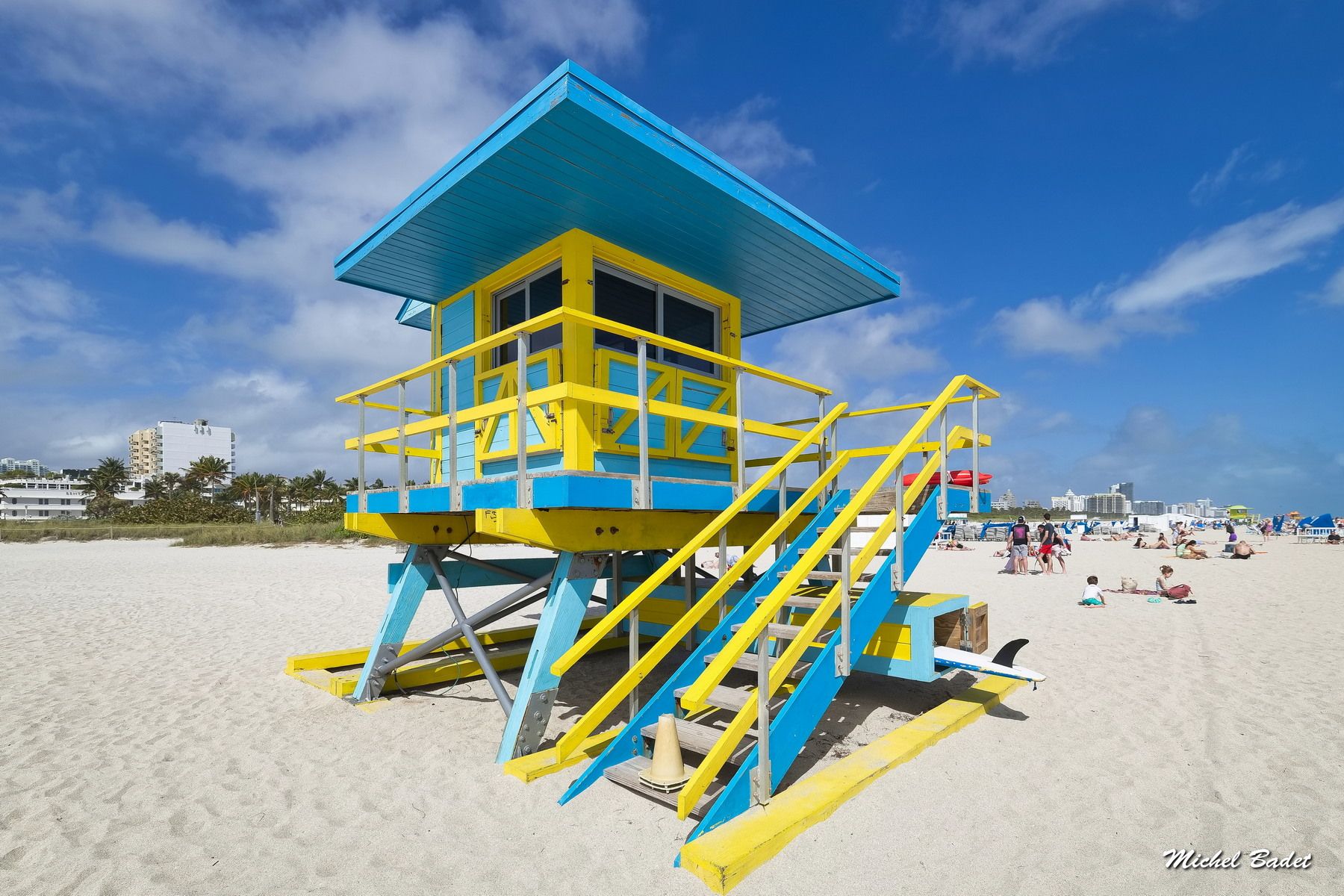 Miami Beach - South Beach - Lifeguard posts, USA