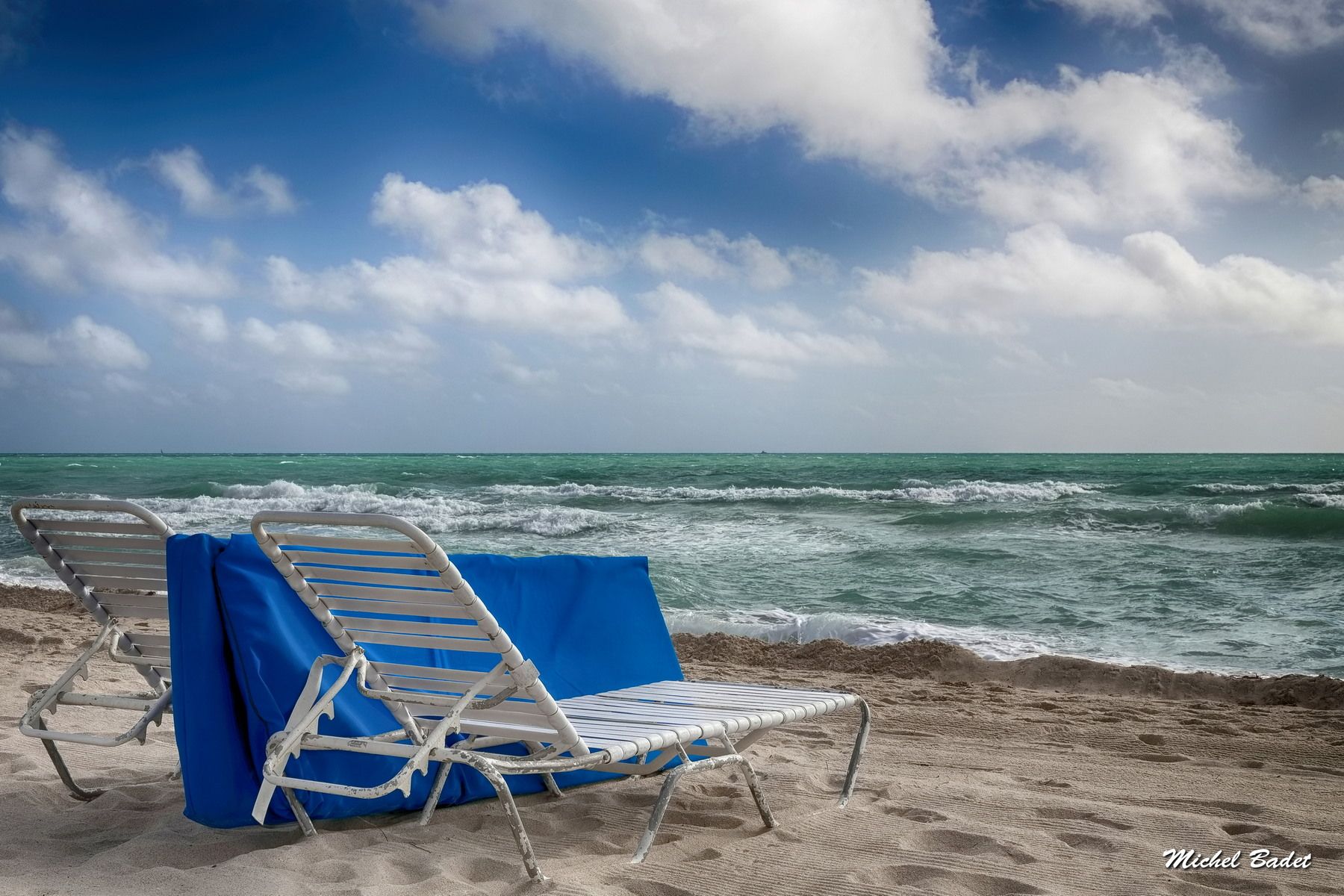 Miami Beach - South Beach - Lifeguard posts, USA