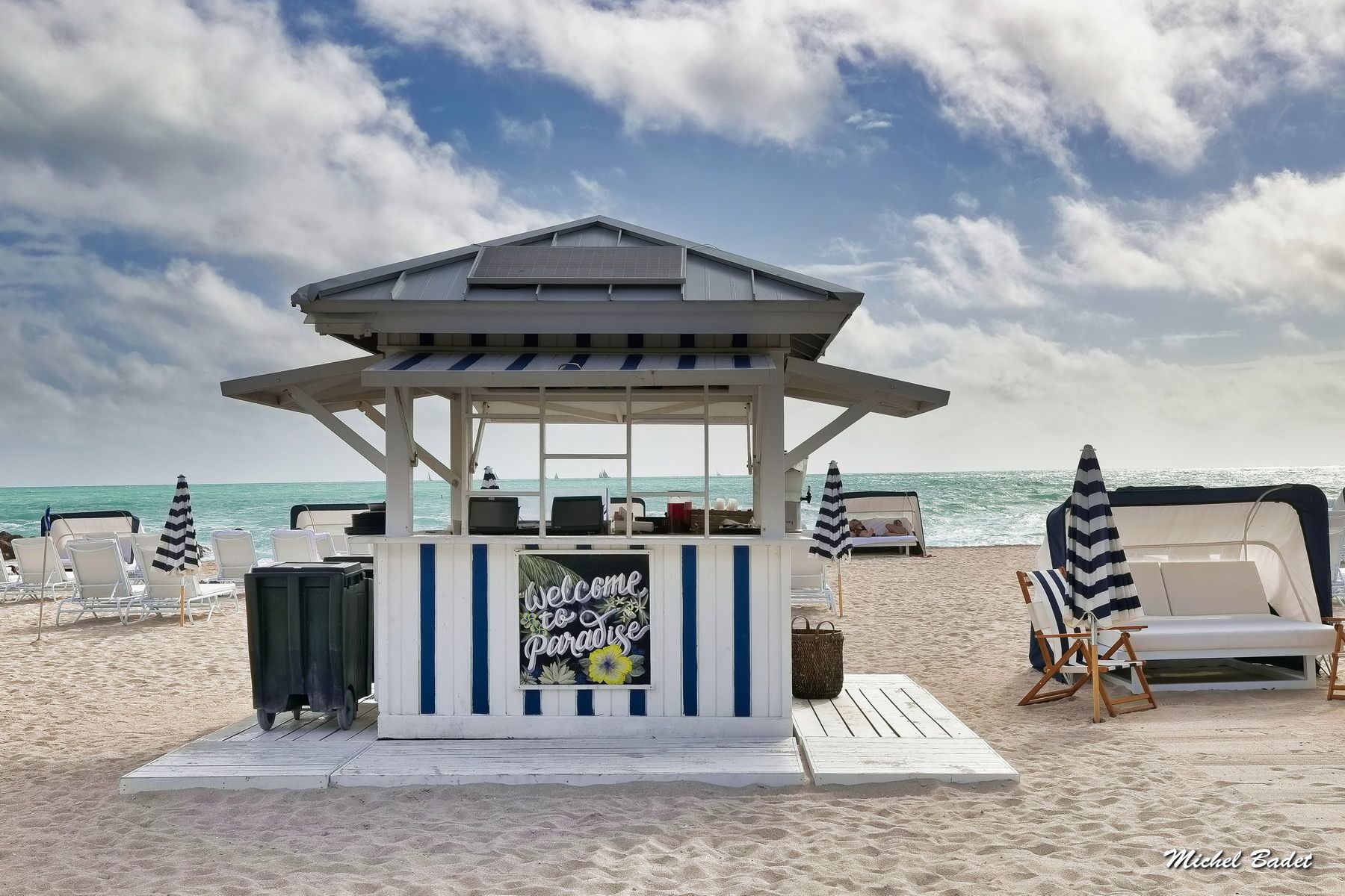 Miami Beach - South Beach - Lifeguard posts, USA